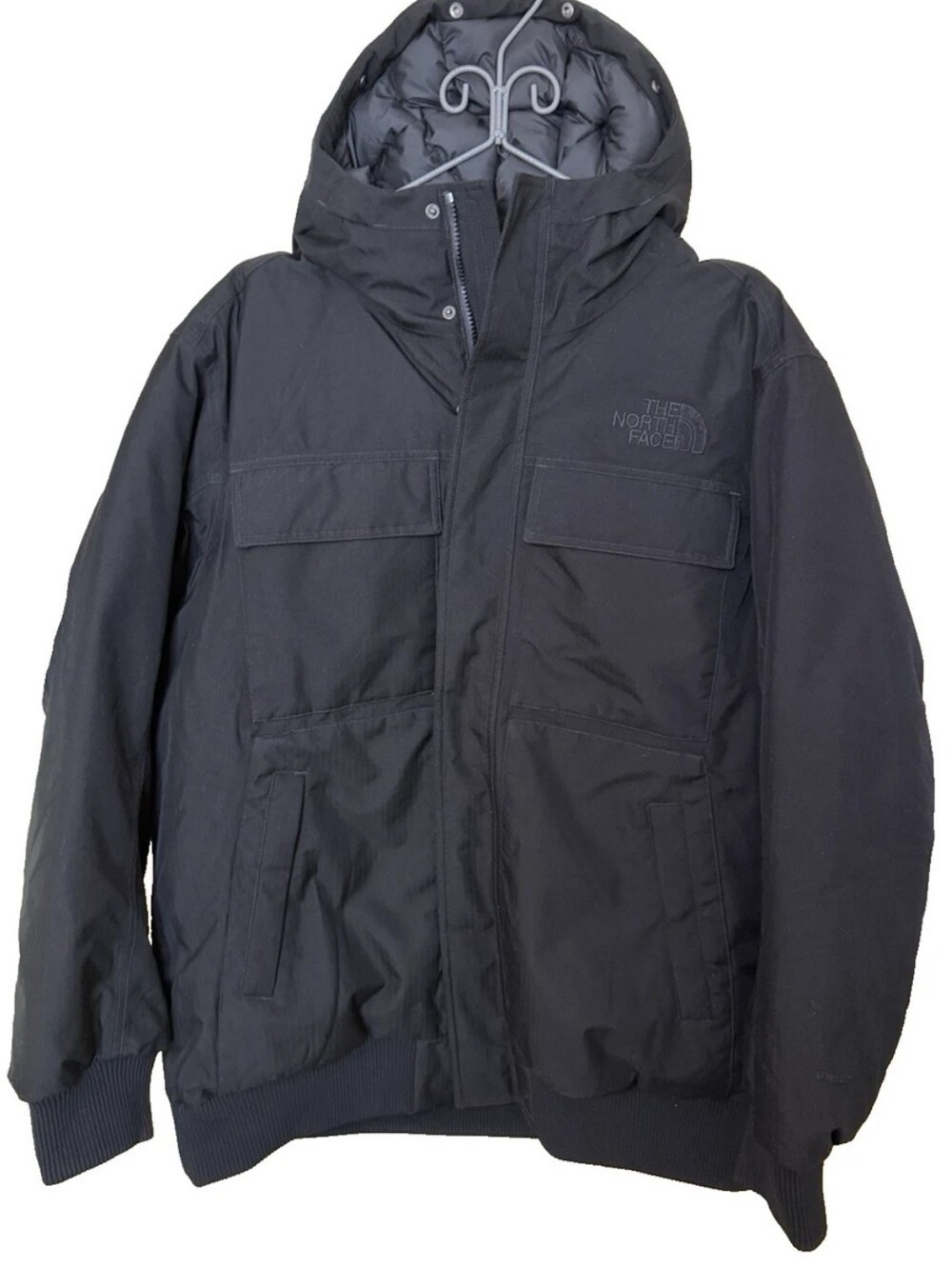 The North Face Black Down Fill  Coat - Mens Size Small